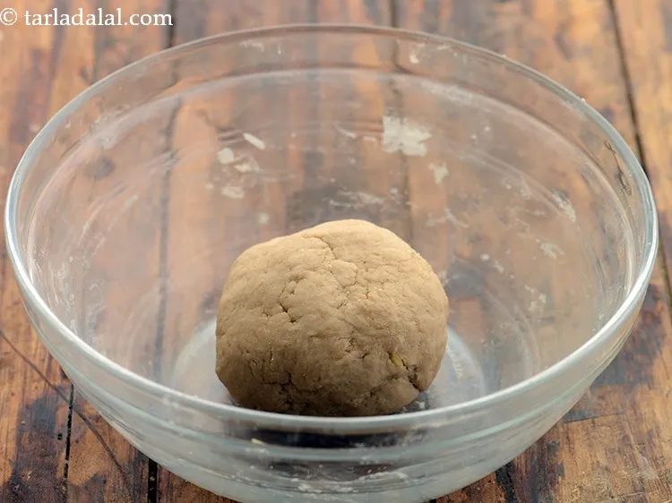 Step 7 – Make a soft dough by kneading well.