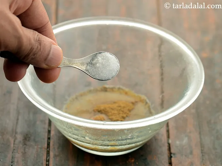 Step 5 – Finally add salt.