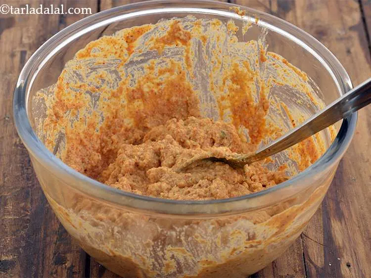 Step 11 – Add the paneer, mix well and keep aside to marinate for 15 minutes so that …