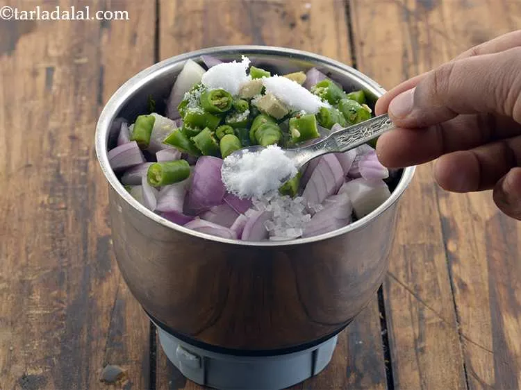 Step 39 – Add the salt to taste.