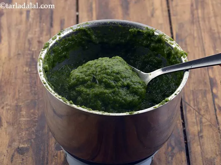 Step 40 – Blend into a smooth paste using about 1/4 cup water.