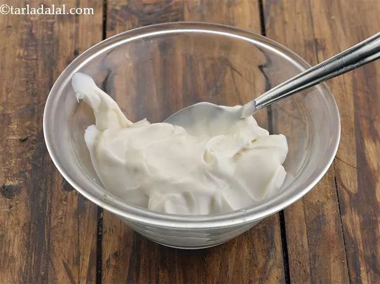 Step 41 – Take 1/2 cup mayonnaise in a small bowl.