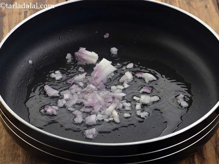 Step 13 – Add the onions.