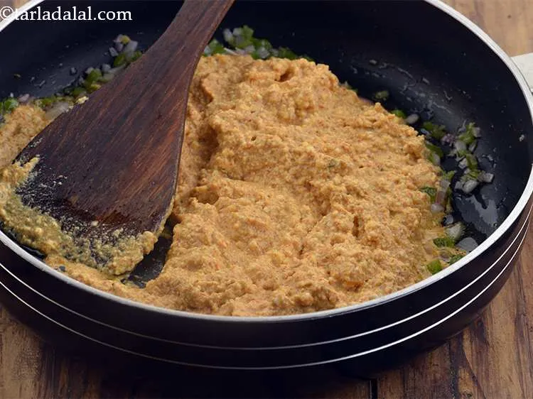 Step 17 – Add the marinated paneer.