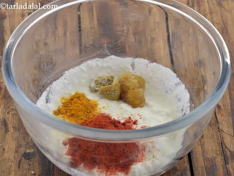 Step 5 – Add the ginger paste and the garlic paste. Both of these are added to heighten …