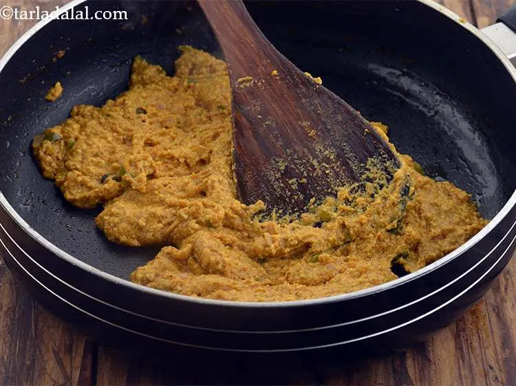 Step 20 – Saut&eacute; the paneer on a medium flame for 5 more minutes.