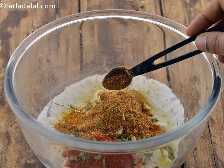 Step 9 – Add the garam masala. This spice mix is the soul of Indian cuisine.