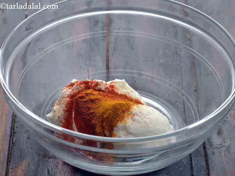 Step 19 – Also, add the turmeric powder.