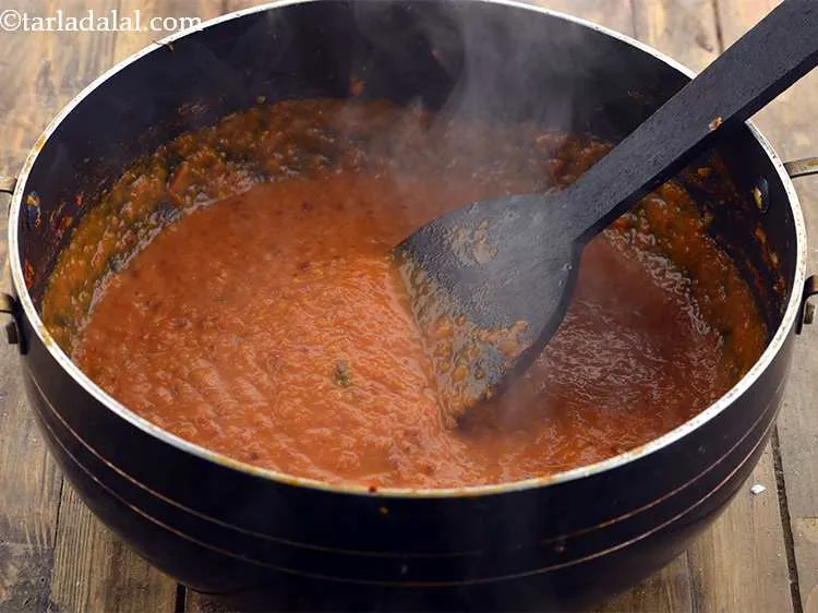 Step 21 – Mix well and allow it to cook on a medium flame for 3 to 4 …