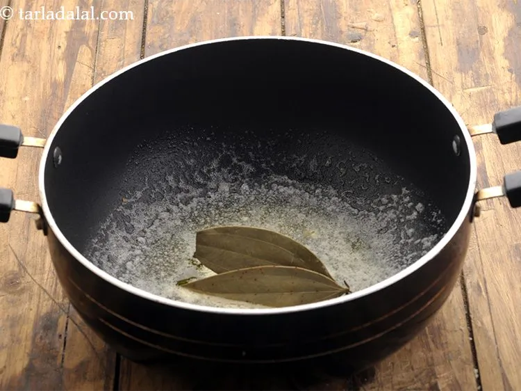 Step 15 – Add bay leaves and saut&eacute; on a medium flame for a few more seconds. If …