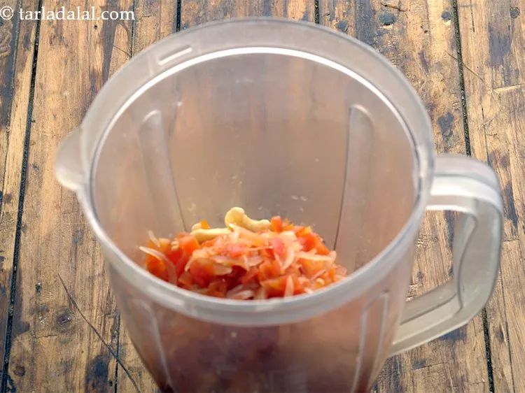 Step 8 – Cool and transfer this to a mixer jar.