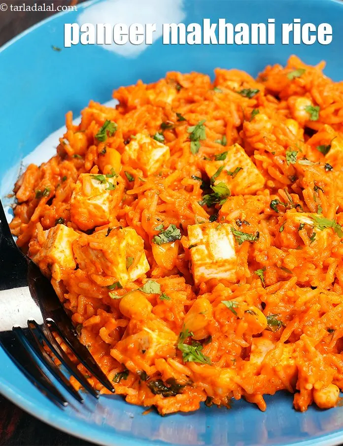 Step 34 – Serve <strong>makhani rice</strong> hot.&nbsp;