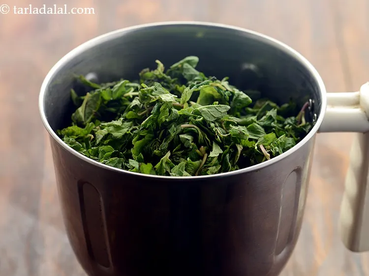 Step 3 – Add chopped mint leaves. The refreshing flavor of pudina gives the perfect zing to the …