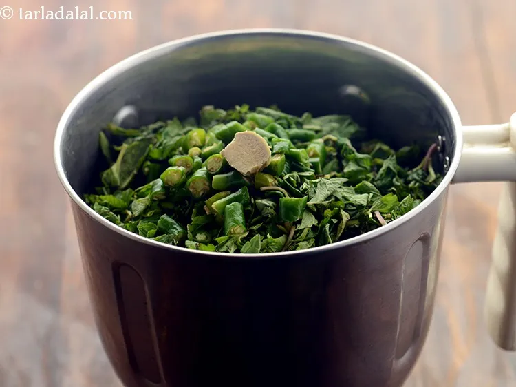 Step 5 – Add 1/2&rdquo; piece ginger.