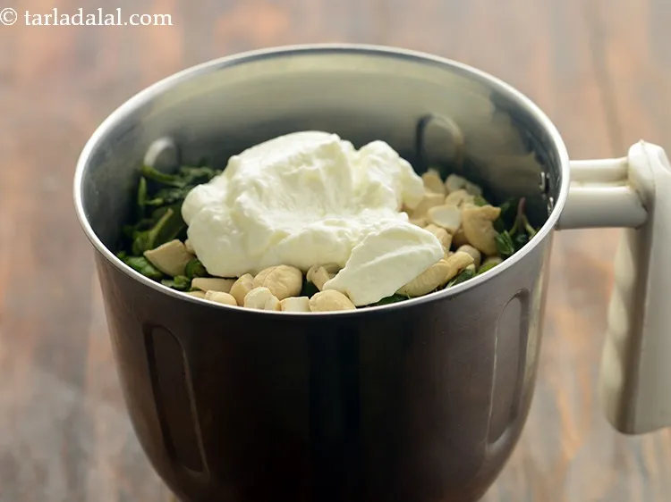 Step 7 – Add &frac14; cup curds.