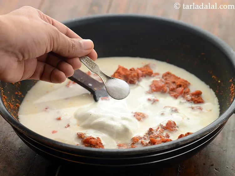 Step 19 – Add salt.