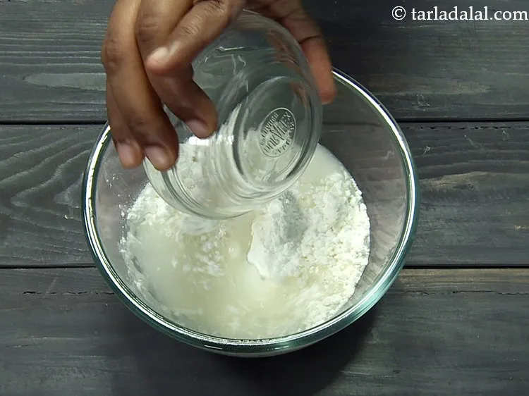 Step 6 – Add 5 tbsp of water.