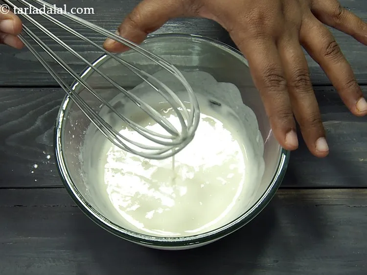 Step 8 – This is the&nbsp;prepared plain flour-water mixture. Keep aside.&nbsp;<br /> &nbsp;