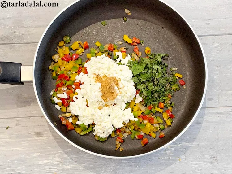 Step 13 – Add the chaat masala.