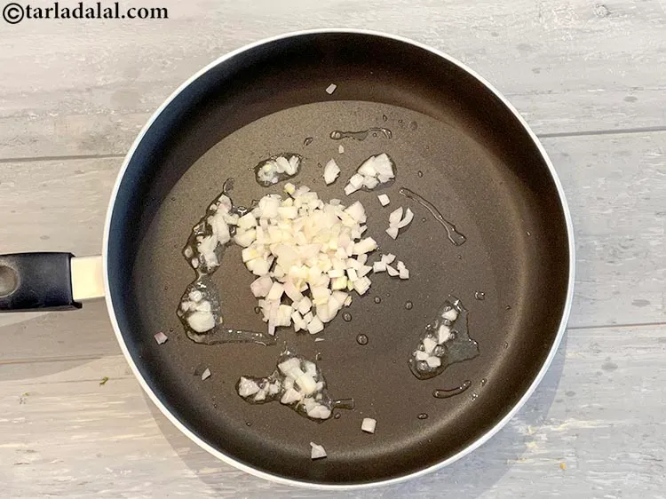 Step 3 – Add the onions.