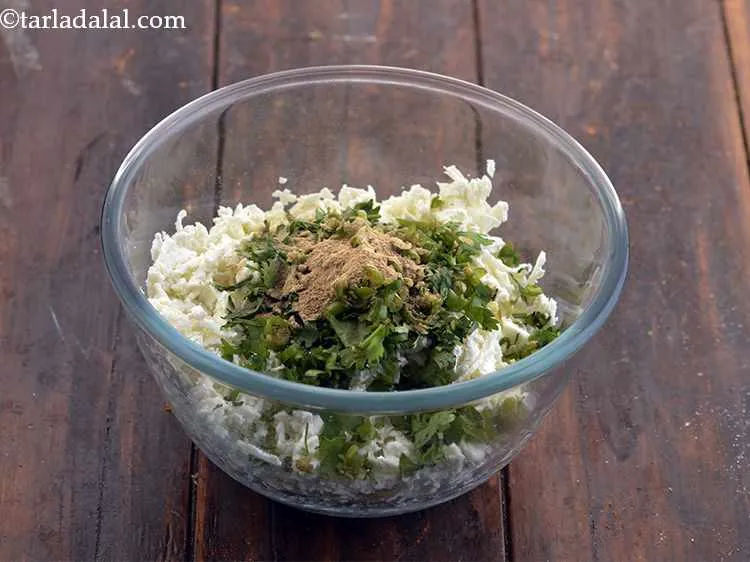 Step 11 – Then add the amchur powder. This will give a pleasant tanginess to the stuffing. You …