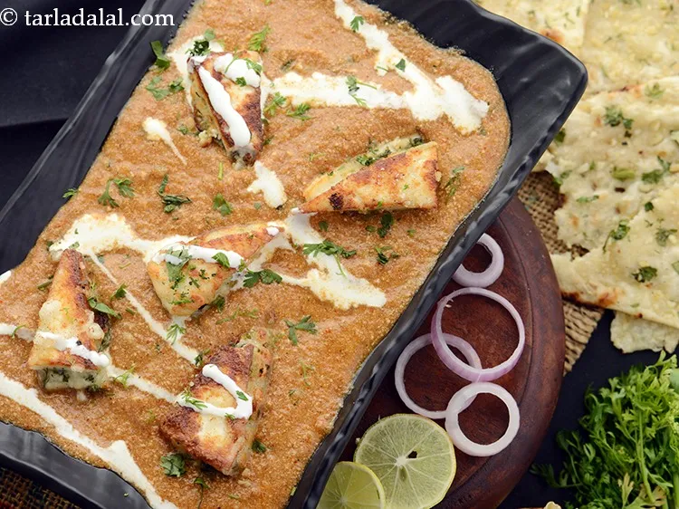 स्टेप 43 – <strong>पनीर पसंदा सब्जी</strong> को | <strong>रेस्टोरेंट स्टाइल पनीर पसंदा | …