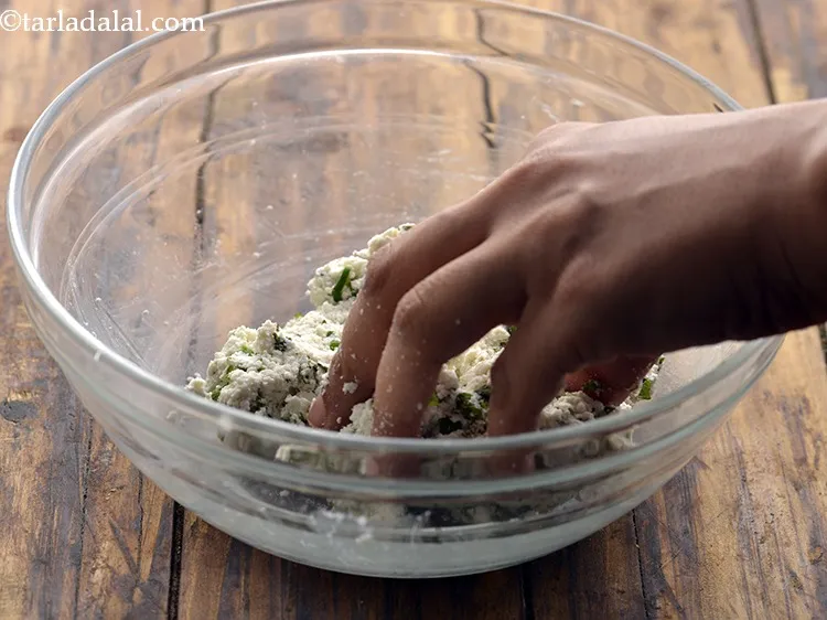 Step 10 – Mix all the ingredients well with your hands.