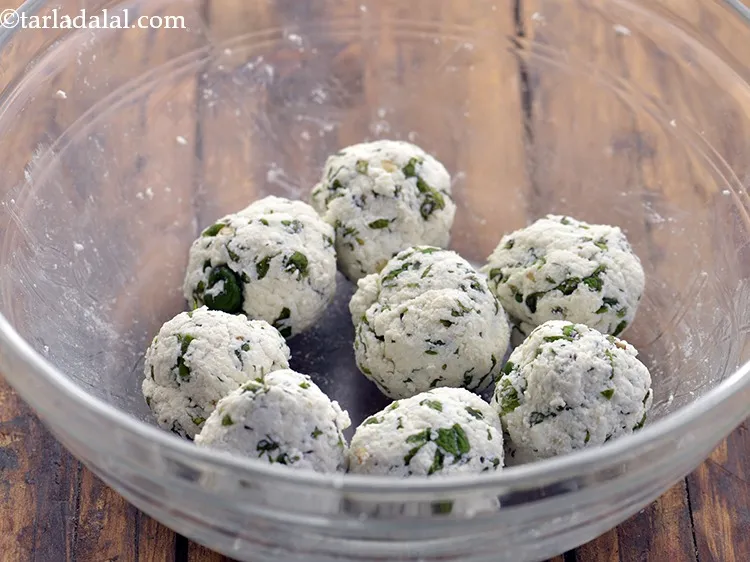 Step 11 – Once mixed and combined, divide this mixture into 8 equal portions.