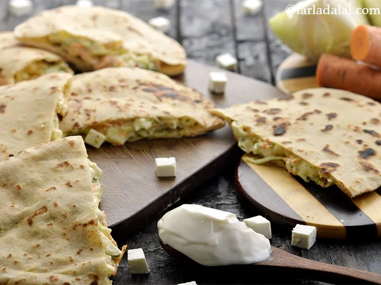 Step 40 – Stuff each with a portion of the coleslaw and serve&nbsp;<strong>paneer pita pocket | paneer in …