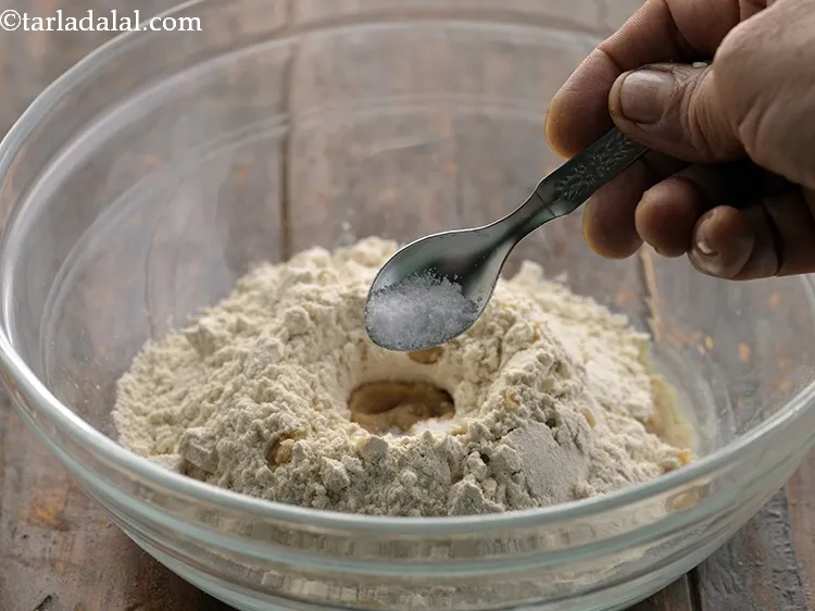 Step 10 – Add the salt.