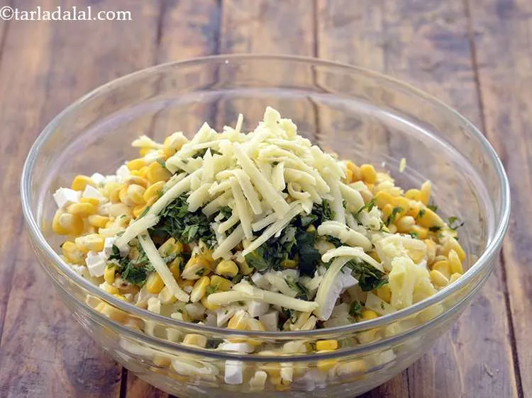 Step 19 – Next we will add grated cheese.