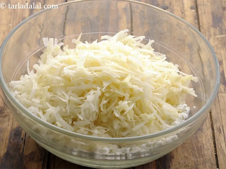 Step 3 – Next, add grated potatoes. They have been peeled before grating. We would also suggest you …