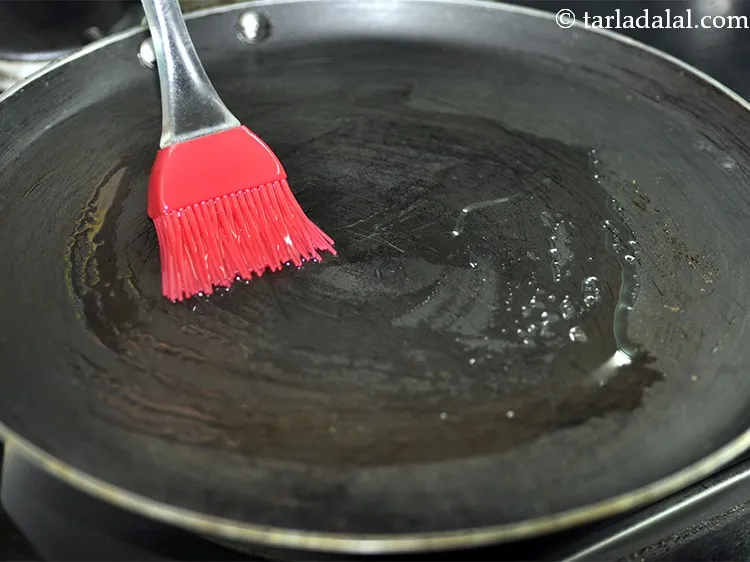 Step 8 – Heat a non-stick tava (griddle) and grease it with 2 tsp oil. Also, you can …