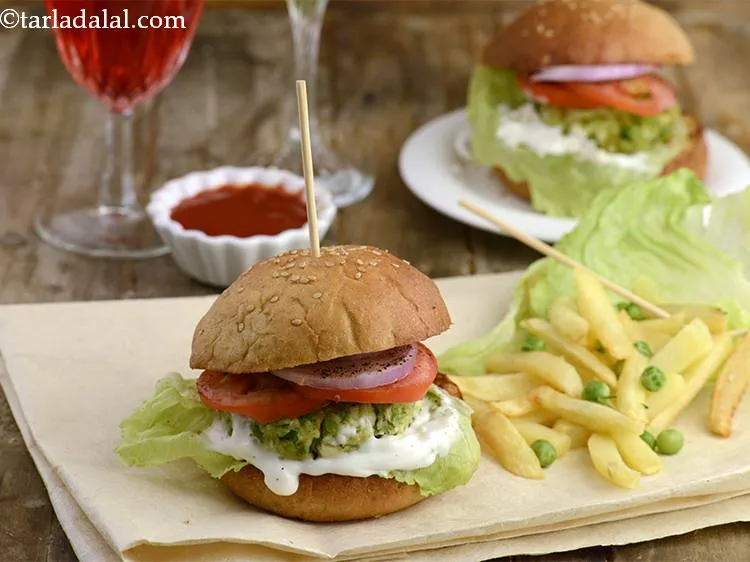 Step 25 – Serve it with <a href="/Masala-French-Fries-(-Burgers-and-Smoothies-Recipe)-36319r">Masala French Fries </a>and a <a href="/Choco-Shake-1882r">Choco Shake</a> to make a …