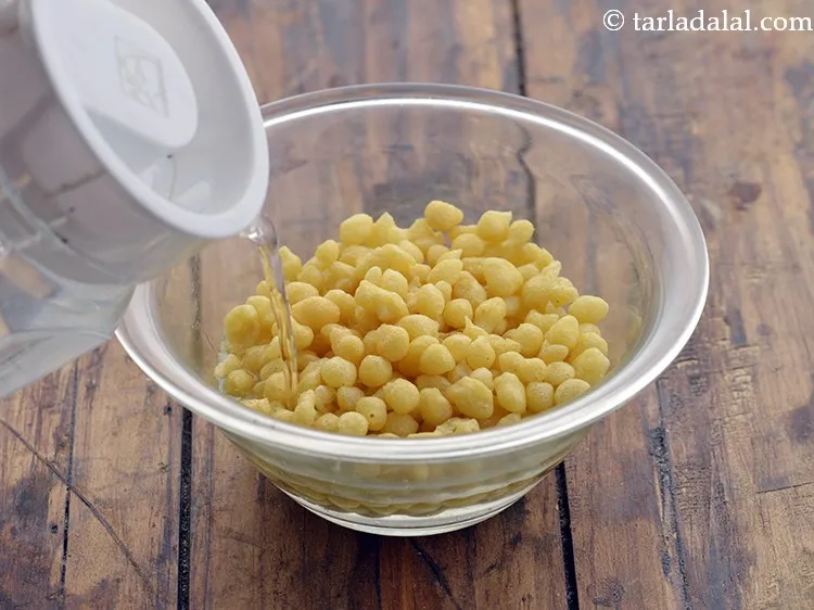 Step 17 – Add enough water.