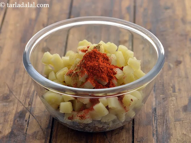 Step 24 – Chilli powder for that spicy kick.