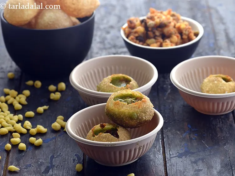 Step 31 – Serve the&nbsp;<strong>Mumbai roadside pani puri | homemade pani puri | puchka | golgappa |</strong>&nbsp;immediately before …
