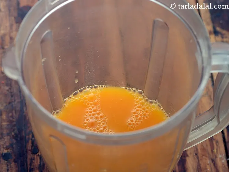 Step 8 – For <strong>papaya orange drink recipe | healthy orange papaya drink | orange papaya coconut drink …