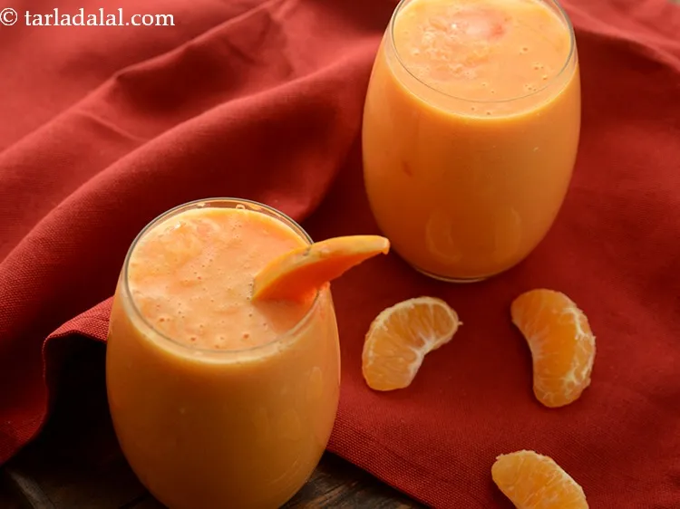 Step 15 – Serve <strong>papaya orange drink </strong>immediately to benefit the most from its nutrients.&nbsp;