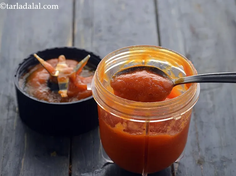 Step 7 – <strong>Puree the papaya.</strong> To do this you can just place the papaya cubes in a …