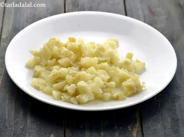 Step 10 – Chop them and keep aside.