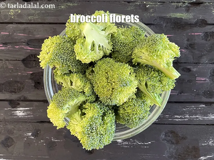 Step 16 – This is your brocolli florets.