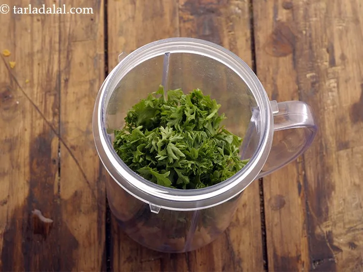 Step 10 – Add parsley to it.
