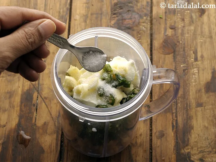 Step 16 – Add salt to it