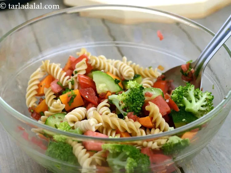 Step 27 – Toss well. Refrigerate for &frac12; hour. This will help to enhance the flavour of the …