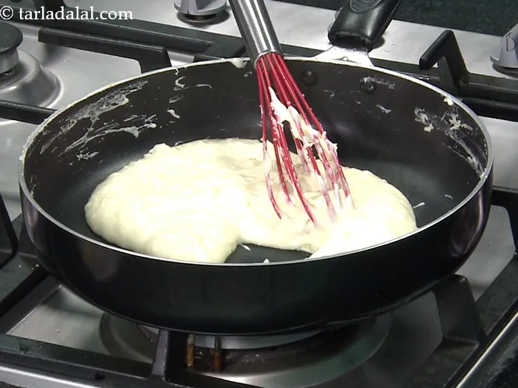 Step 7 – Cook the sauce on a medium flame for 6 to 7 minutes or till the …