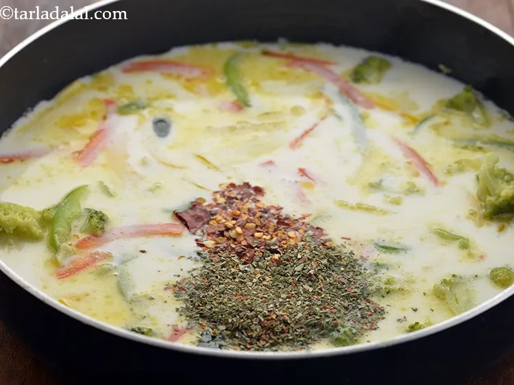 Step 31 – Add the mixed herbs. If you do not have mixed herbs then you can simply …