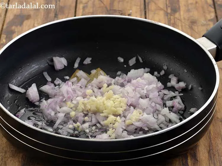 Step 26 – Also add the garlic for an intense flavor.