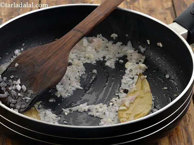 Step 27 – Mix well and saut&eacute; on a medium flame for 2 minutes. Do not brown the …