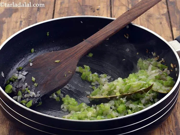 Step 29 – Saut&eacute; on a medium flame for another 1 to 2 minutes.
